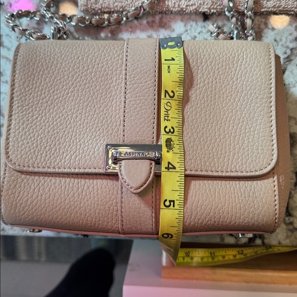 Aspinal of London Medium Lottie Leather Shoulder Bag - Picture 12 of 14